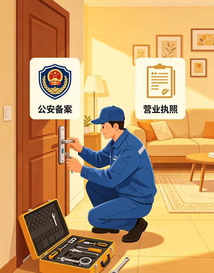 东城红桥公安备案24小时开锁公司_110联动